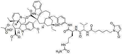 Molecular structure of the compound BP-43222