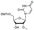 Molecular structure of the compound: 5'-DMT-2'-(O-Methyl) Uridine