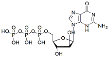 Molecular structure of the compound: Ara-guanosine Triphosphate