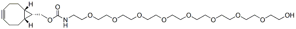 Molecular structure of the compound: endo-BCN-PEG8-alcohol