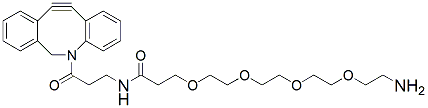 Molecular structure of the compound: DBCO-NHCO-PEG4-amine
