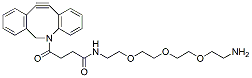 Molecular structure of the compound: DBCO-PEG3-amine