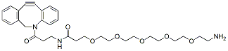 Molecular structure of the compound: DBCO-NHCO-PEG5-Amine