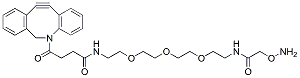 Molecular structure of the compound: DBCO-PEG3-oxyamine