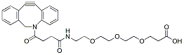 Molecular structure of the compound: DBCO-PEG3-Acid