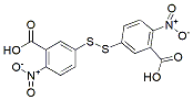 Molecular structure of the compound: Bis-SS-Nitrobenzoic Acid