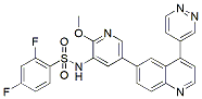 Molecular structure of the compound BP-14100