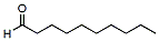 Molecular structure of the compound: Decanal