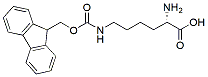Molecular structure of the compound: H-Lys(Fmoc)-OH