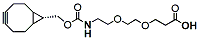 Molecular structure of the compound: endo-BCN-PEG2-acid