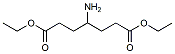 Molecular structure of the compound: Diethyl 4-aminoheptanedioate HCl salt