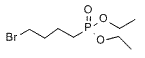 Molecular structure of the compound: diethyl 4-bromobutylphosphonate