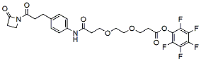 Molecular structure of the compound: AZD-PEG2-PFP