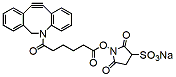Molecular structure of the compound: DBCO-Sulfo-NHS ester