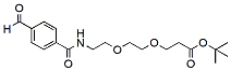 Molecular structure of the compound: Ald-Ph-PEG2-t-butyl ester