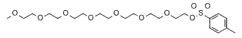 Molecular structure of the compound: m-PEG8-Tos