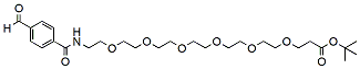 Molecular structure of the compound: Ald-Ph-PEG6-t-butyl ester