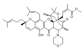 Molecular structure of the compound BP-22469