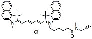 Molecular structure of the compound: Cy5.5 alkyne