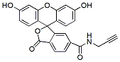 Molecular structure of the compound: FAM alkyne, 6-isomer