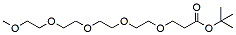 Molecular structure of the compound: m-PEG5-t-buyl ester