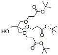 Molecular structure of the compound: Tri(t-butoxycarbonylethoxymethyl) ethanol