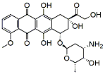 Molecular structure of the compound: Doxorubicin HCl