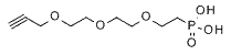 Molecular structure of the compound: Propargyl-PEG3-phosphonic acid