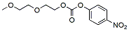 Molecular structure of the compound: m-PEG2-4-nitrophenyl carbonate