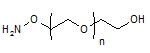 Molecular structure of the compound: Aminooxy-PEG-OH, MW 2,000