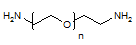 Molecular structure of the compound: Amine-PEG-amine, MW 20,000