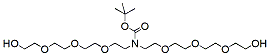 Molecular structure of the compound: N-Boc-N-bis(PEG3-OH)