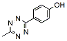 Molecular structure of the compound: 4-(6-methyl-1,2,4,5-tetrazin-3-yl)phenol