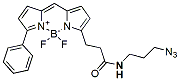 Molecular structure of the compound: BDP R6G azide