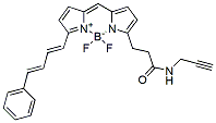Molecular structure of the compound: BDP 581/591 alkyne