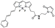 Molecular structure of the compound: BDP 581/591 maleimide