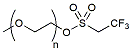Molecular structure of the compound: m-PEG-Tresyl, MW 5,000