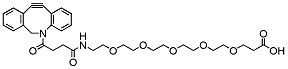 Molecular structure of the compound: DBCO-PEG5-acid