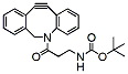 Molecular structure of the compound: DBCO-NH-Boc