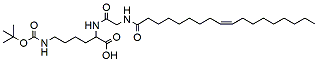 Molecular structure of the compound: N-Boc-N-(Gly-Oleoyl)-Lys