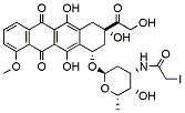 Molecular structure of the compound: N-(Iodoacetamido)-Doxorubicin