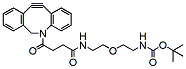 Molecular structure of the compound: DBCO-PEG1-NH-Boc