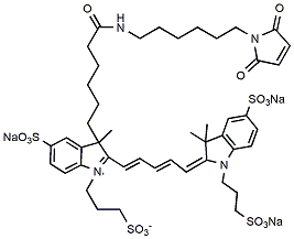 Molecular structure of the compound: BP Fluor 647 maleimide