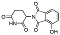 Molecular structure of the compound: 4-Hydroxy-thalidomide