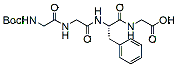 Molecular structure of the compound: Boc-Gly-Gly-Phe-Gly-OH