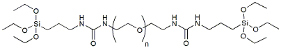 Molecular structure of the compound: Silane-PEG-Silane, MW 1K