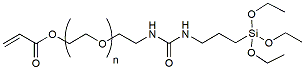 Molecular structure of the compound: AC-PEG-Silane, MW 1,000
