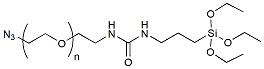 Molecular structure of the compound: Silane-PEG-Azide, MW 5K