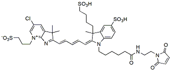 Molecular structure of the compound: BP Fluor 680 Maleimide