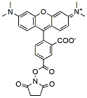 Molecular structure of the compound: 5-TAMRA NHS Ester